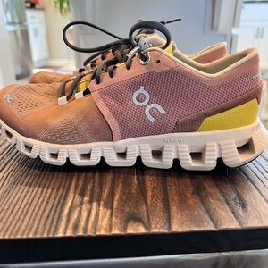 On running shoes. EUC